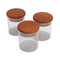 CANNY Bamboo Storage Jar – Premium Bamboo Stash Jar and Lid. Air-Tight Smell Proof Container Odor Resistant - Food Storage